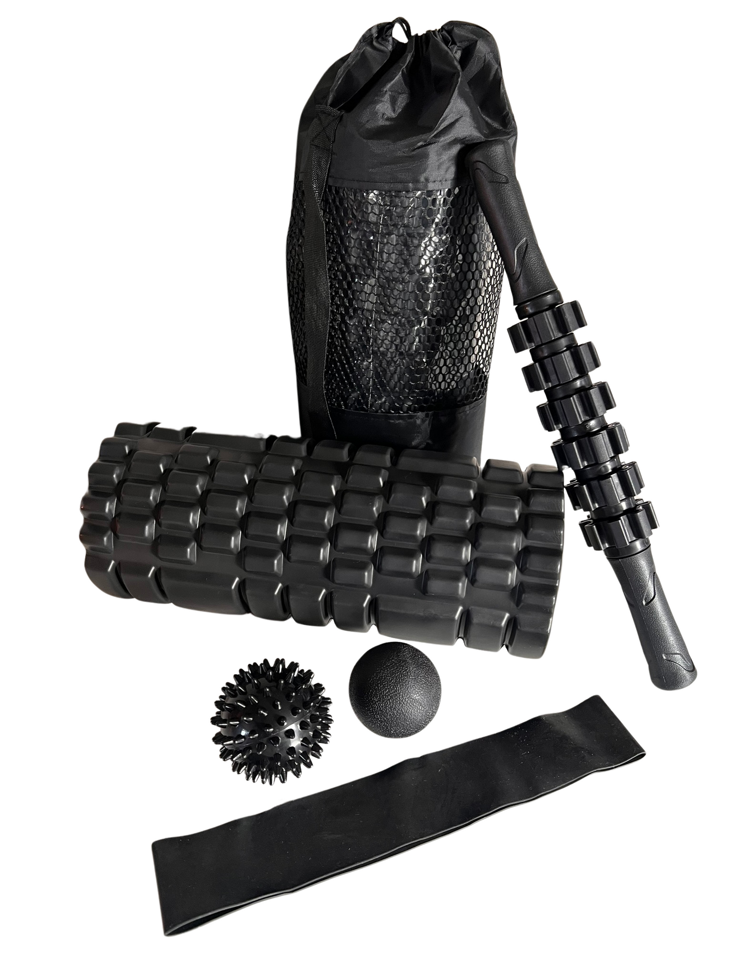Complete massage foamroller set met handleiding