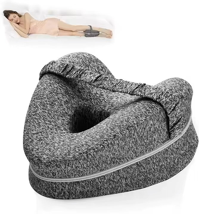 Beenkussen om kniepijn tegen te gaan