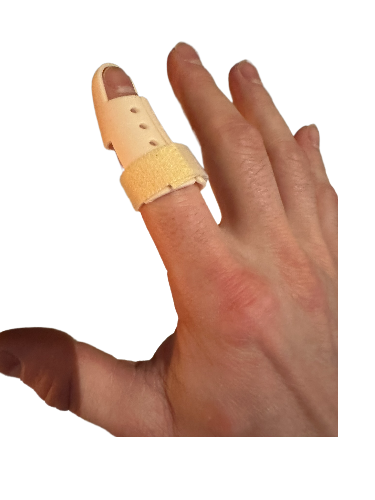 Fysiotherapieproduct voor hamervinger – professionele mallet spalk