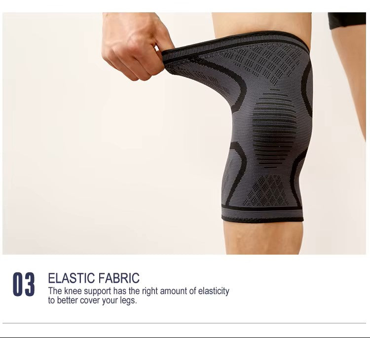 Hoogwaardige compressie brace knie - met antislip rand