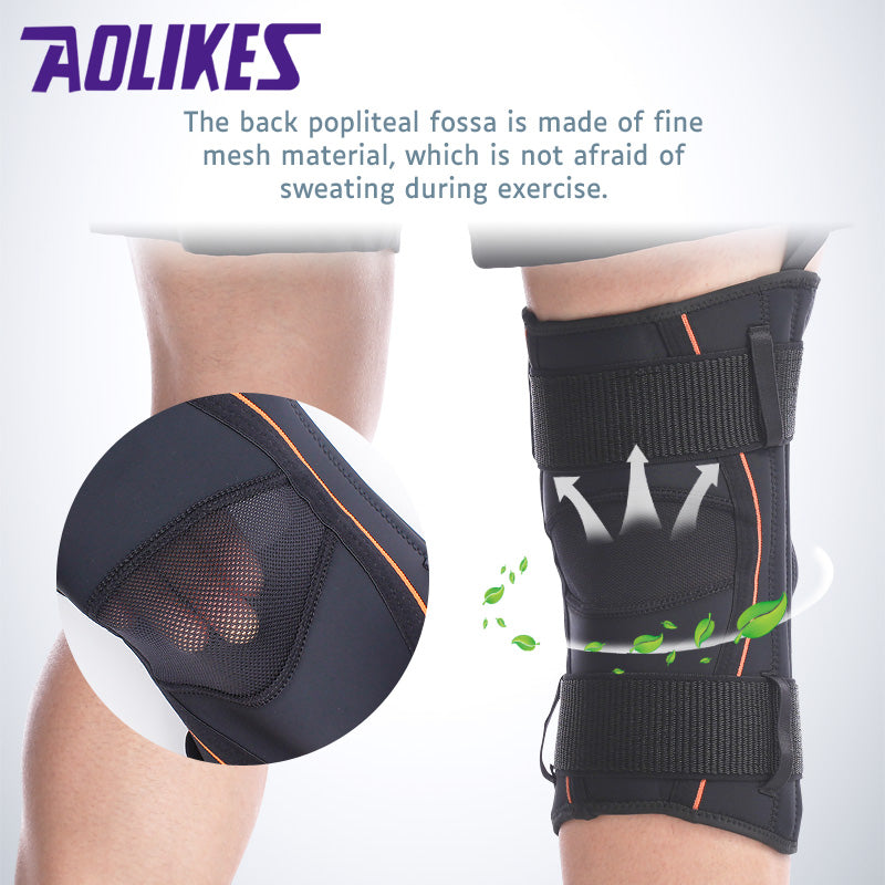 Maattabel voor kniebrace aanbevolen door fysiotherapeuten – maten M t/m XL voor optimale pasvorm