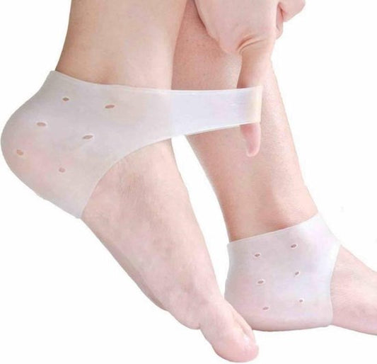 Siliconen gelsokken voor verlichting bij hielpijn