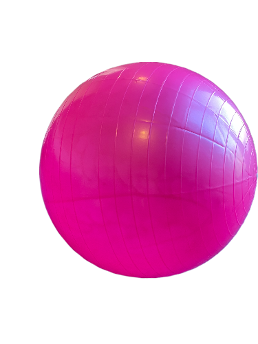 Stabiele yogabal voor core-training en balans bij thuisrevalidatie van artroseklachten