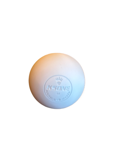 KSONE Massagebal van natuurlijk rubber voor pijnverlichting en spierontspanning.