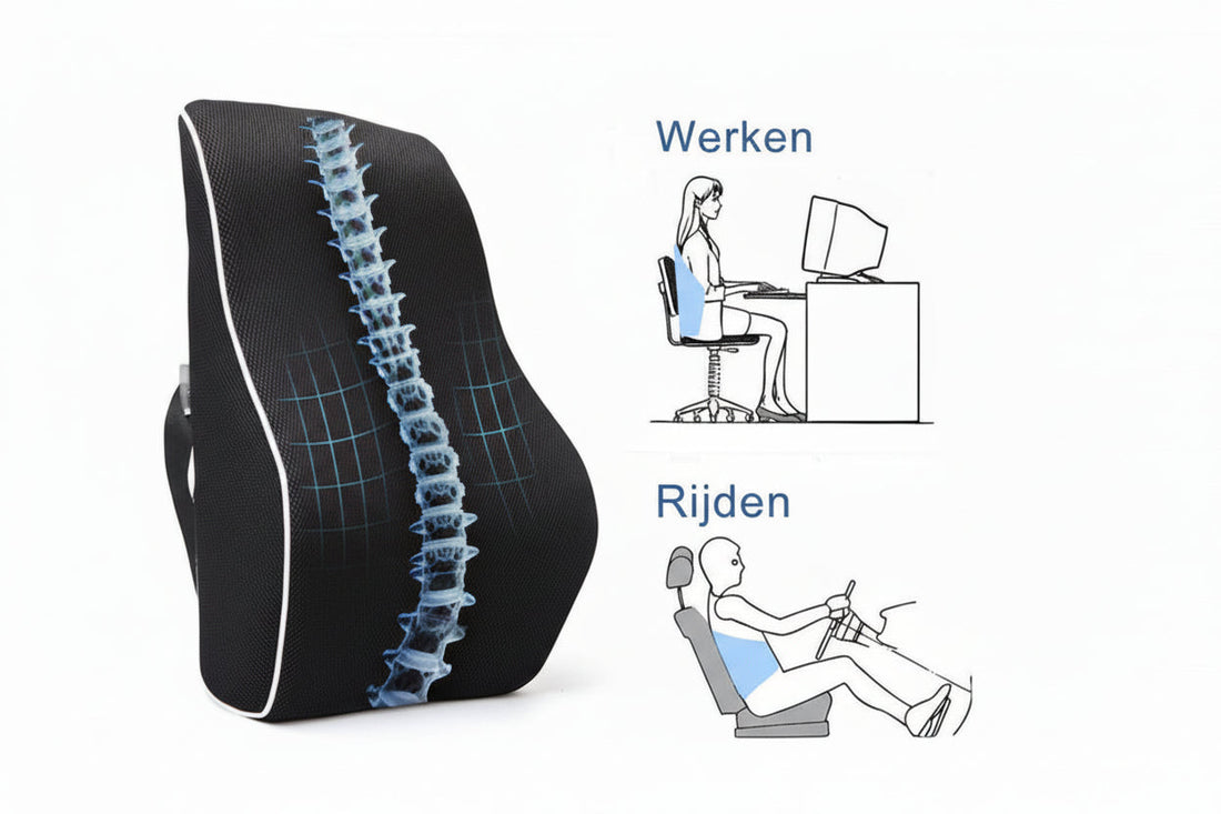 Rugpijn bij zitten? Zo helpt een orthopedische rugsteun