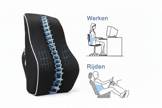 Rugpijn bij zitten? Zo helpt een orthopedische rugsteun