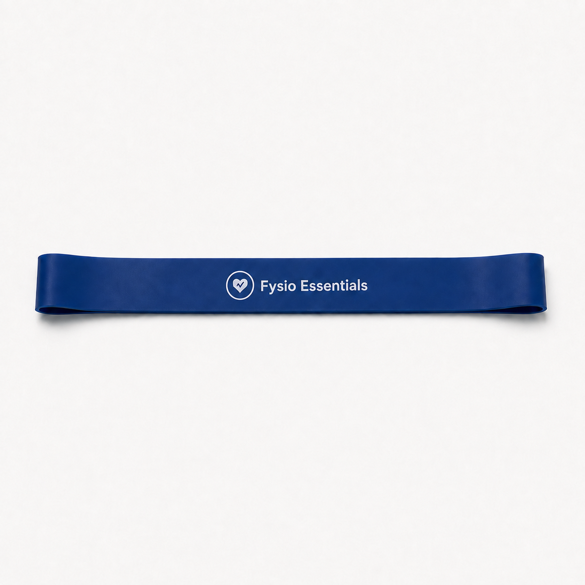 Blauwe Fysio Essentials weerstandsband van 15-20 kg voor zware krachttraining en weerstandsoefeningen