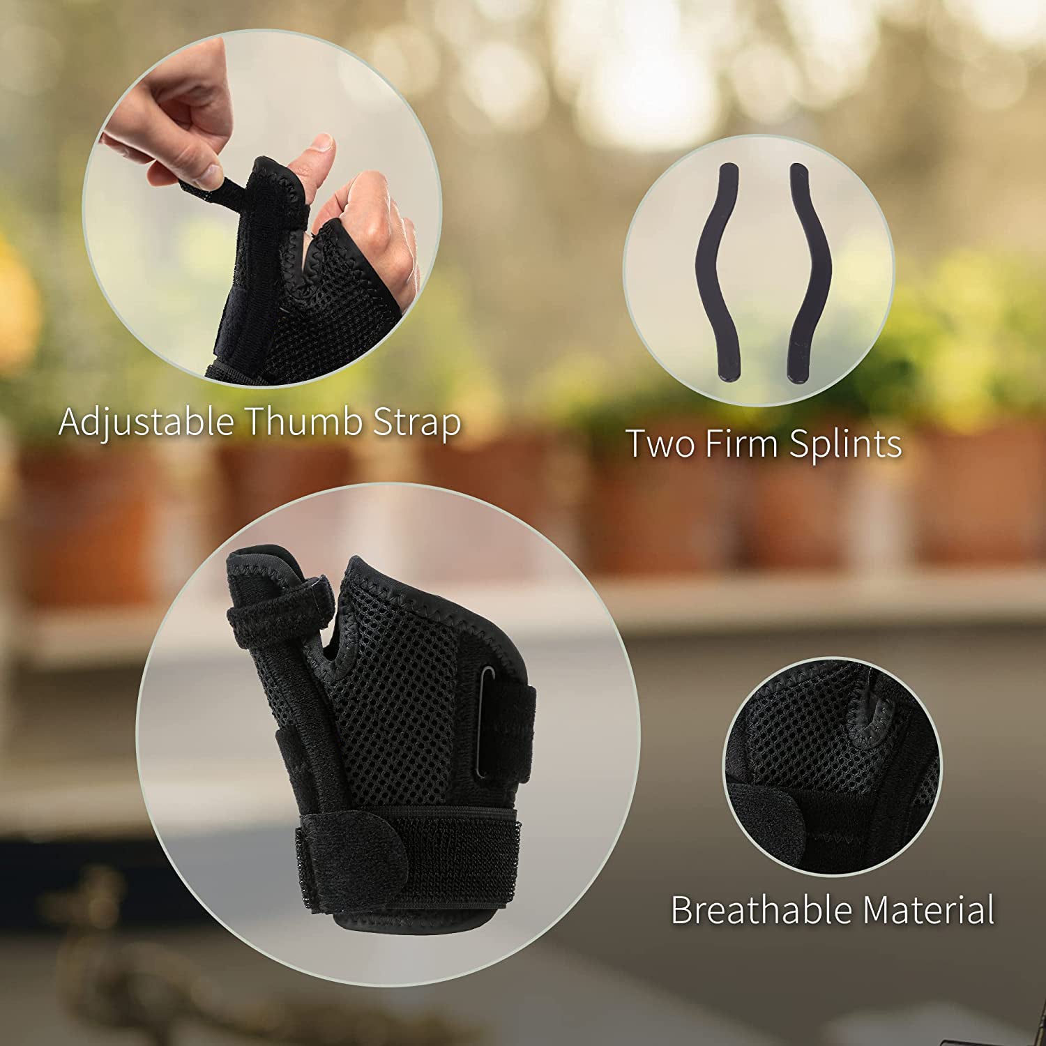 Duimbrace – Comfortabele Fixatie bij Duimartrose (CMC1)