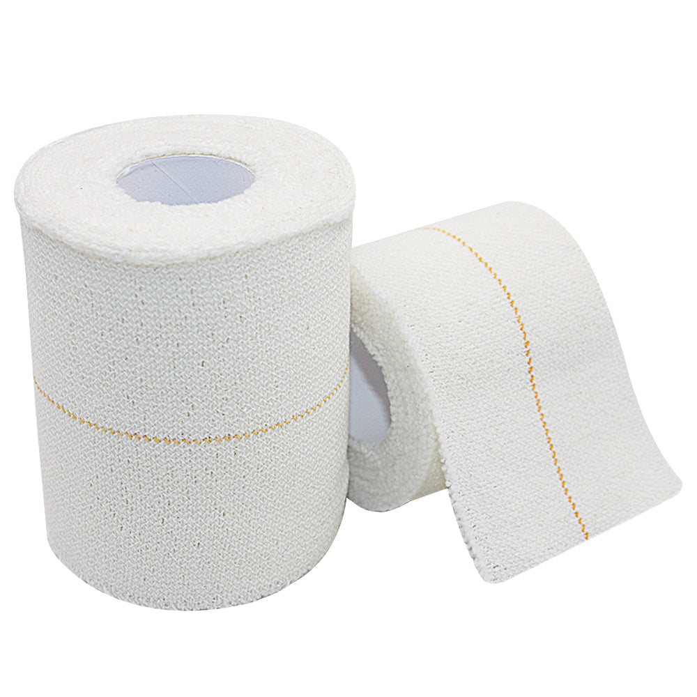 Elastische adhesive tape op rol voor ondersteuning van spieren en gewrichten
