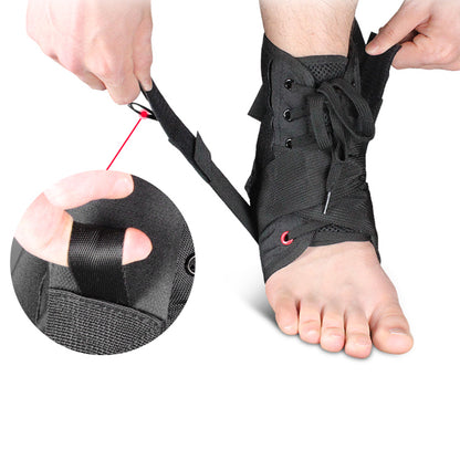 Enkelbrace met aantrek koord 