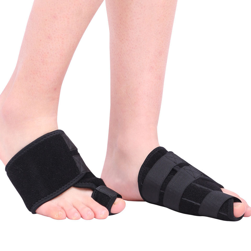 One size hallux valgus brace met verstelbare banden voor de grote teen