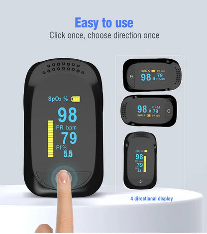 Compacte en gebruiksvriendelijke saturatiemeter - Ideaal voor thuisgebruik