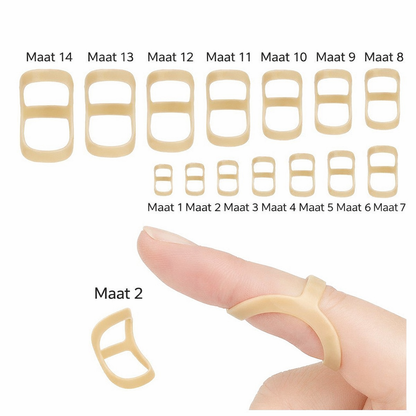 Vinger splint complete 14 delige set