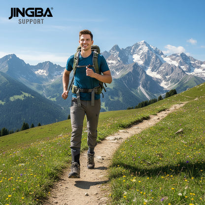 Enkelbrace tijdens het hiken